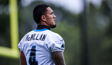 Tetairoa McMillan on youth camp snafu: "I never committed to that"