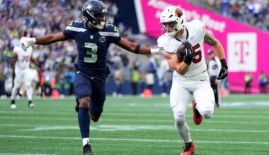 Trey McBride on playing the Seahawks: "Their defense is a bunch of s—t talkers"
