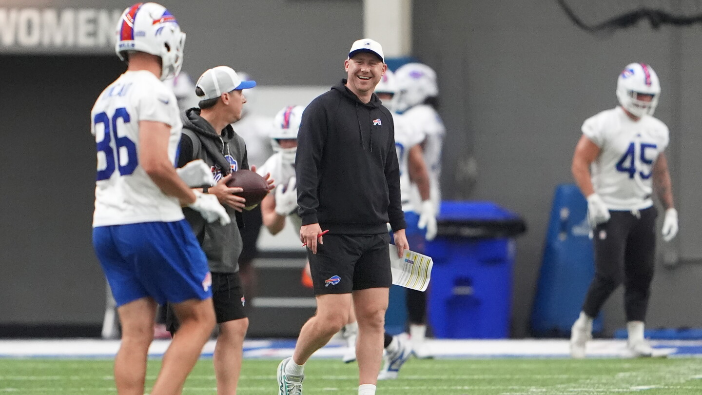James Cook: There's "a new energy in the building" with Joe Brady as head coach