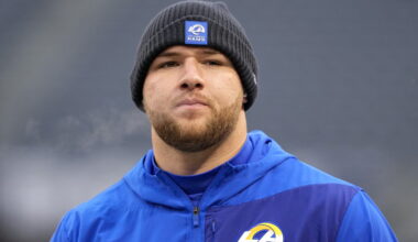 Rams' Justin Dedich out with “a hand accident around the Fourth of July," Sean McVay says