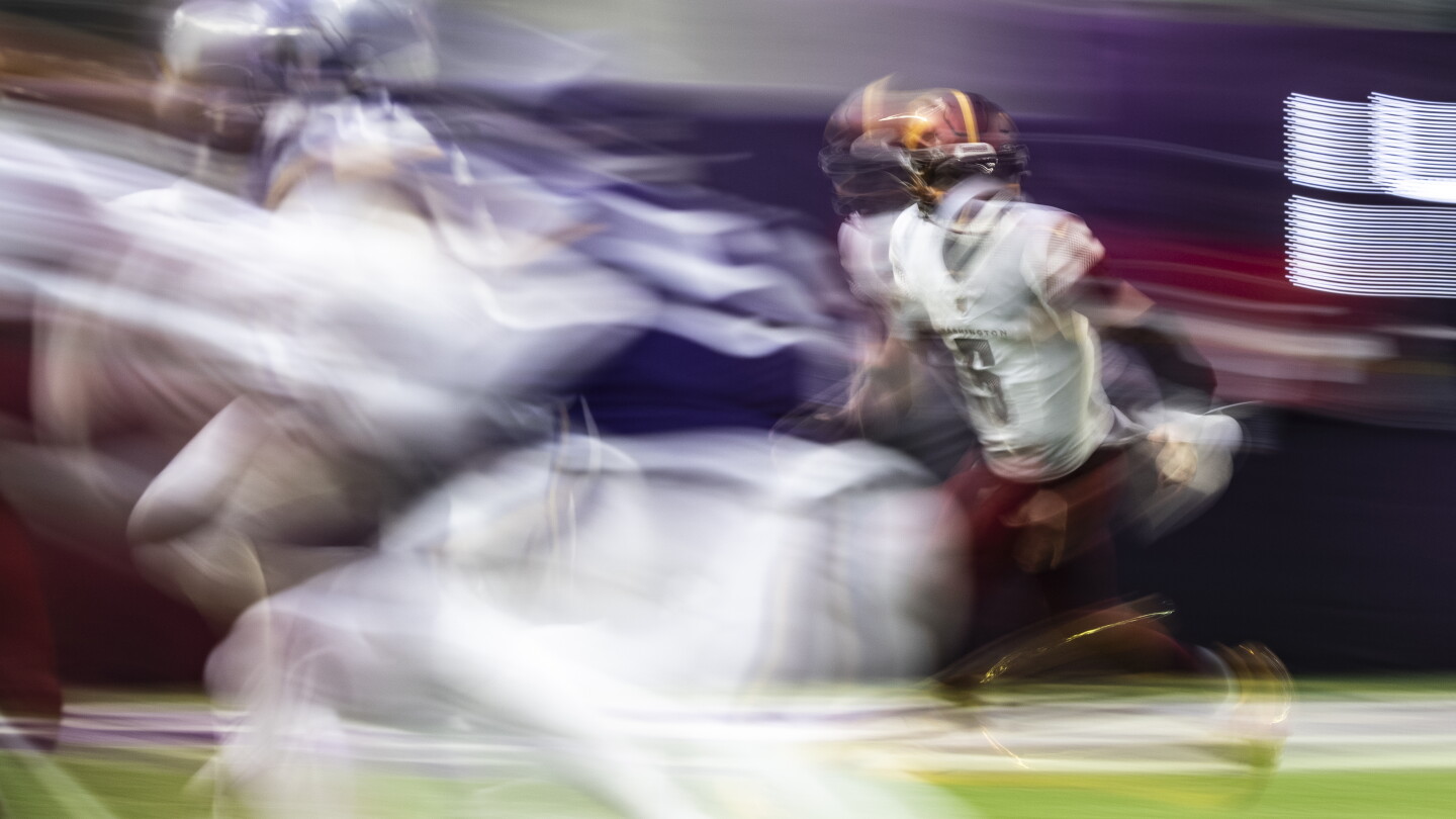 Quarterback series includes Jayden Daniels working with VR headset