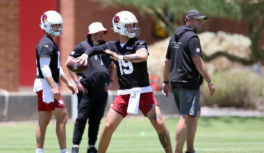 Trey McBride: I don't know about Week 1, but Carson Beck has a chance to be a guy