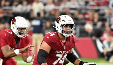 Cardinals OL Isaiah Adams arrested in Canada on four weapons charges