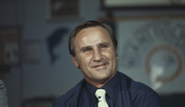 Don Shula's career win total doesn't include two Playoff Bowl victories (it should)