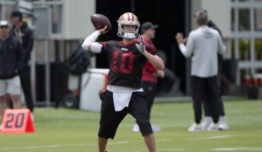 49ers passed on Mac Jones in 2021, but he's happy to be there now