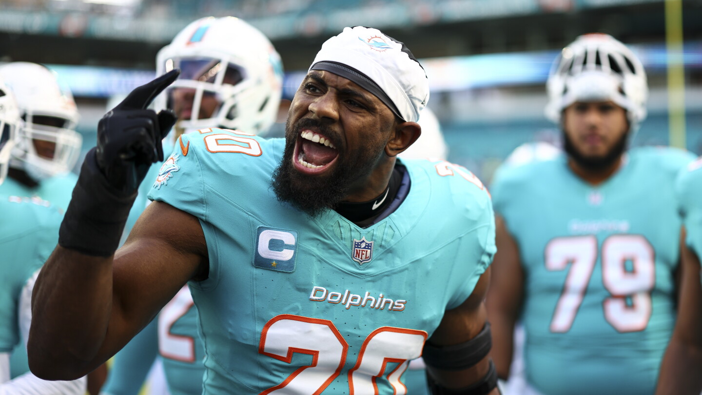 Jordyn Brooks is at the center of the Dolphins' cultural change