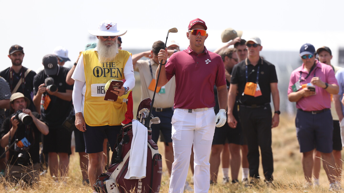 Lucas Herbert and Sam Burns match the major championship record with 62s at The Open Championship