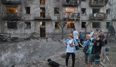 Russian missiles and drones kill 11 and cause damage across Ukraine capital