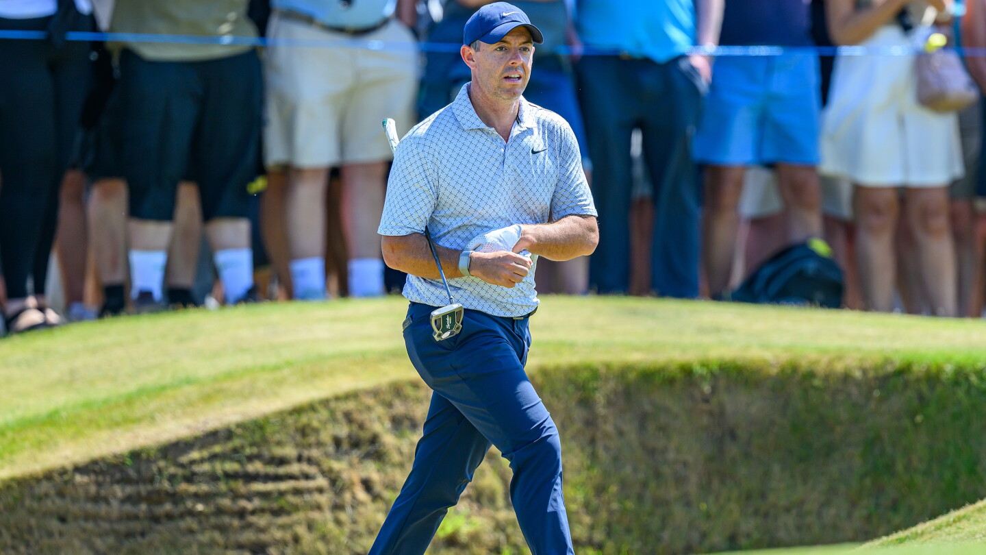 Rory McIlroy goes low to start Genesis Scottish Open, happy to be back playing links golf
