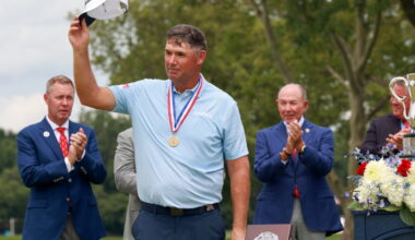 Padraig Harrington rolls to third U.S. Senior Open title, tying record