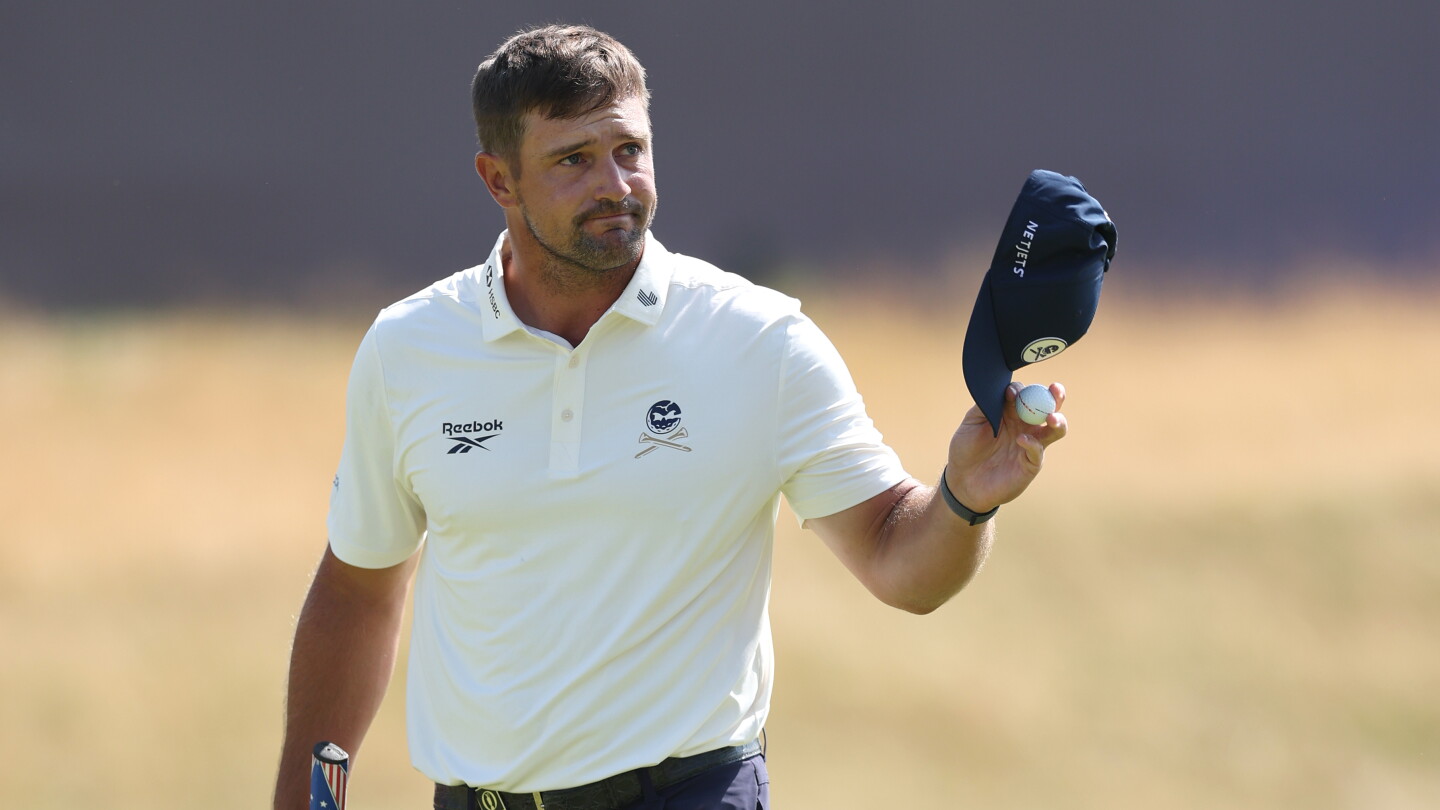 2026 British Open: Bryson DeChambeau praises strategy, shoots 67 with only four fairways hit