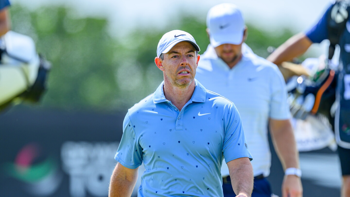 Rory McIlroy in 3-way tie for Scottish Open lead, as Scottie Scheffler misses cut