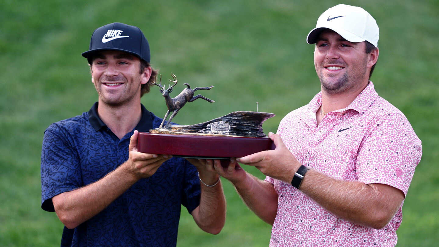 Chris Gotterup wins John Deere Classic with a 62 and late help from Ben Kohles