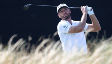 How an early arrival changed Sam Burns' plans for The Open