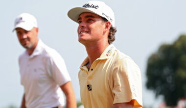 Jackson Koivun leads 3M Open after setting back-nine record; Scottie Scheffler charges into contention