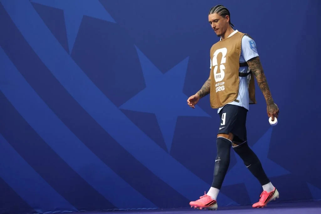 Darwin Nunez of Uruguay