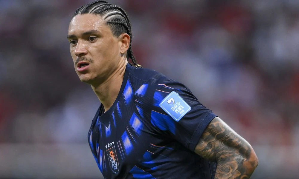 Darwin Nunez of Uruguay