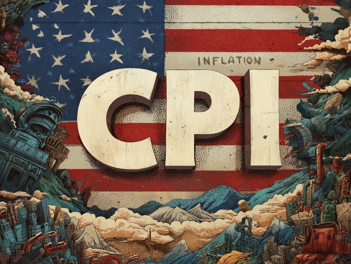 What is the distribution of forecasts for the US CPI?