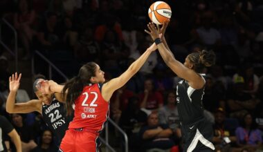 Aces go into All-Star break with comeback loss to upstart Mystics