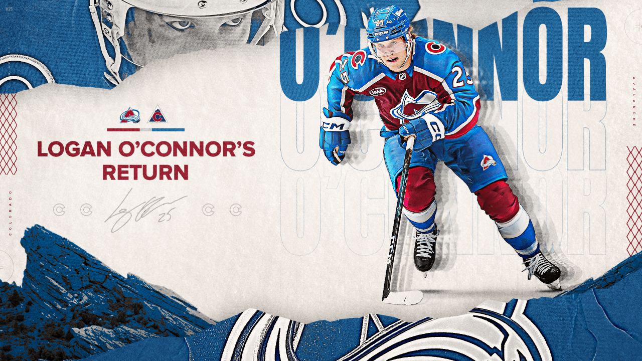 Logan O’Connor's Late-Season Return Provided Boost to Avalanche's Lineup