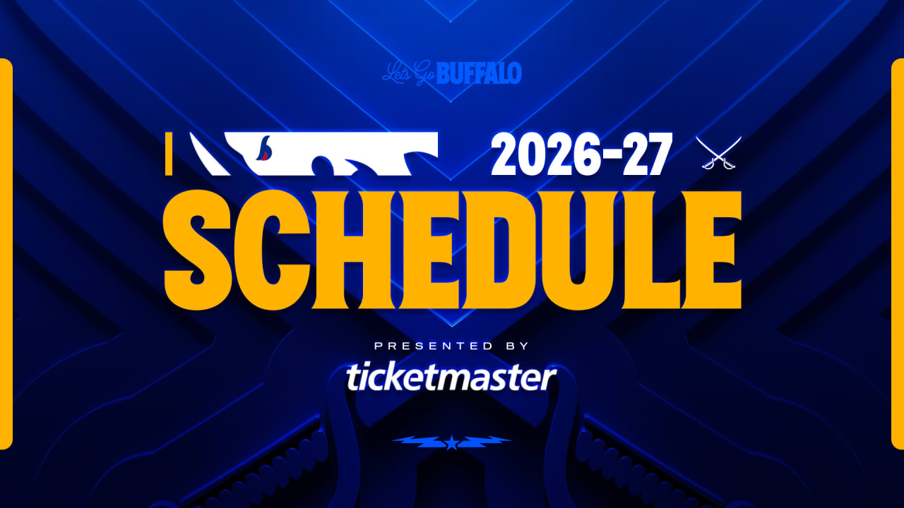 Key dates on Sabres’ 2026-27 schedule