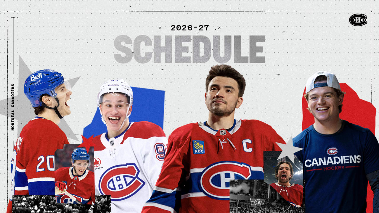 Canadiens unveil 2026-27 season schedule