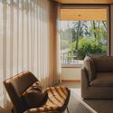 © Hayden Pattullo Wabamun Lake Cabin / Josh Kjenner - Interior Photography, Living Room, Wood