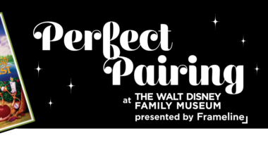 Perfect Pairing logo with Beauty and the Beast movie poster on top.