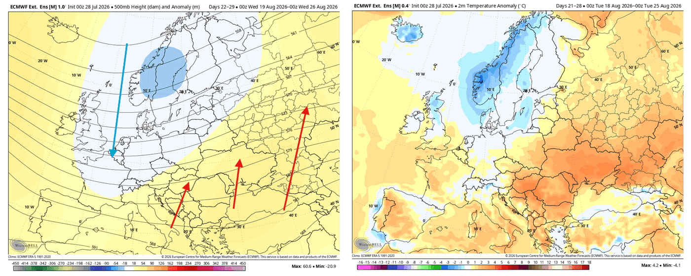 weather-forecast-mid-late-august-el-nino-low-pressure-temperature-anomaly-pattern-ecmwf-europe