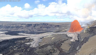 Lava fountaining returns to Kilauea’s Halemaumau crater