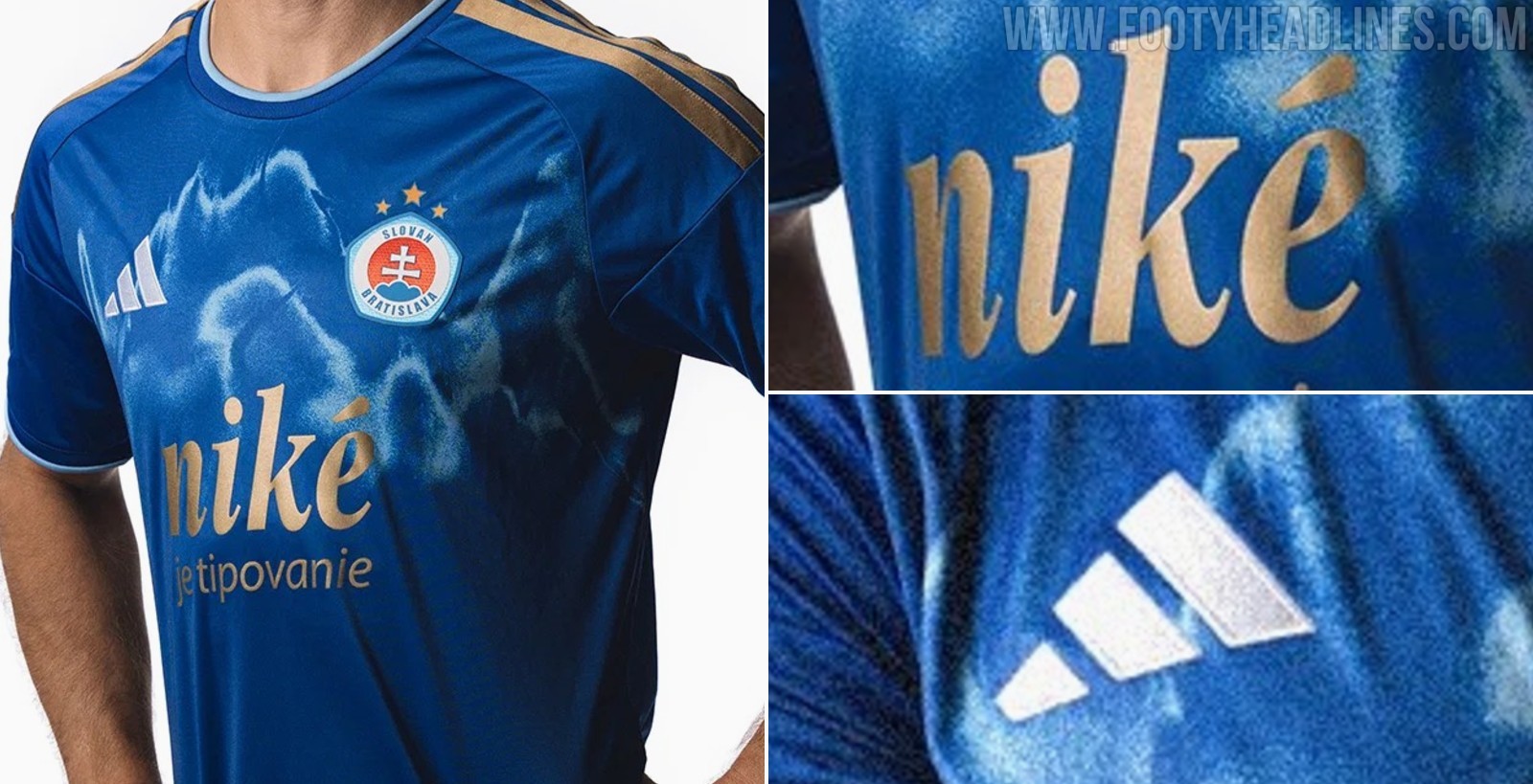 Why Do Slovakian Teams Have 'Niké' Sponsors on the Front of Their Kits?