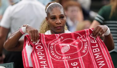 Serena Williams withdraws from doubles match at Wimbledon due to injury
