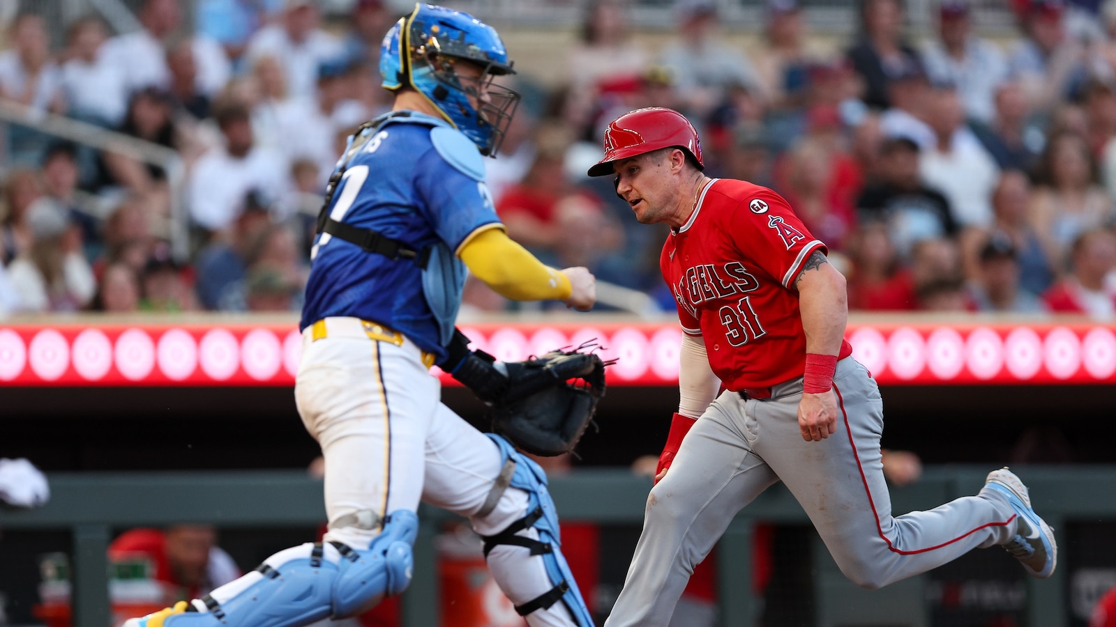 Vaughn Grissom hits HR, Angels beat Twins 4-3 to snap 5-game skid at Target Field