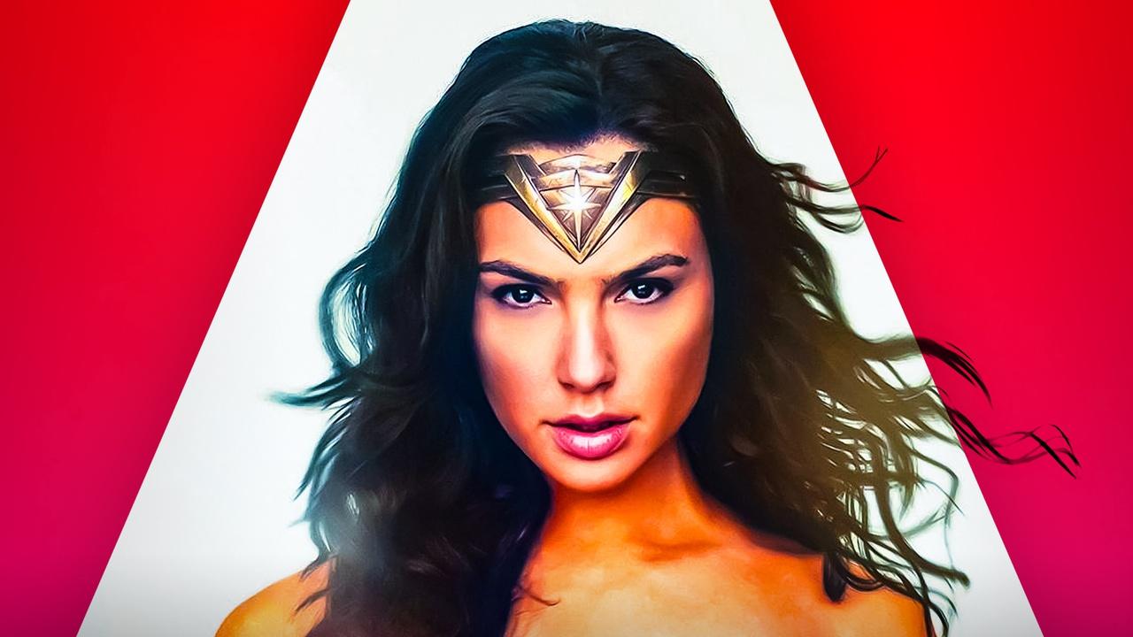 Gal Gadot as Wonder Woman.