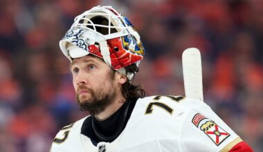 Bobrovsky signing highlights Maple Leafs' 'serious' makeover