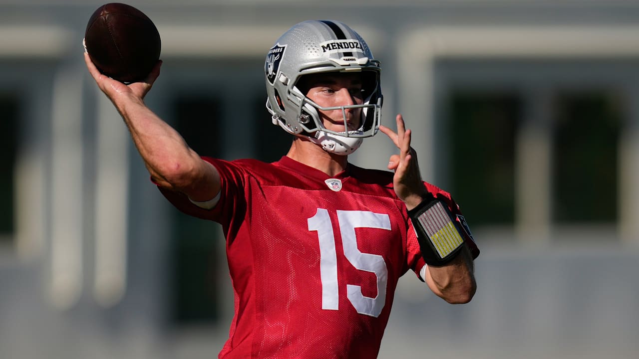 No. 1 overall pick Fernando Mendoza will compete 'with' Kirk Cousins, 'not competing against each other' for Raiders job