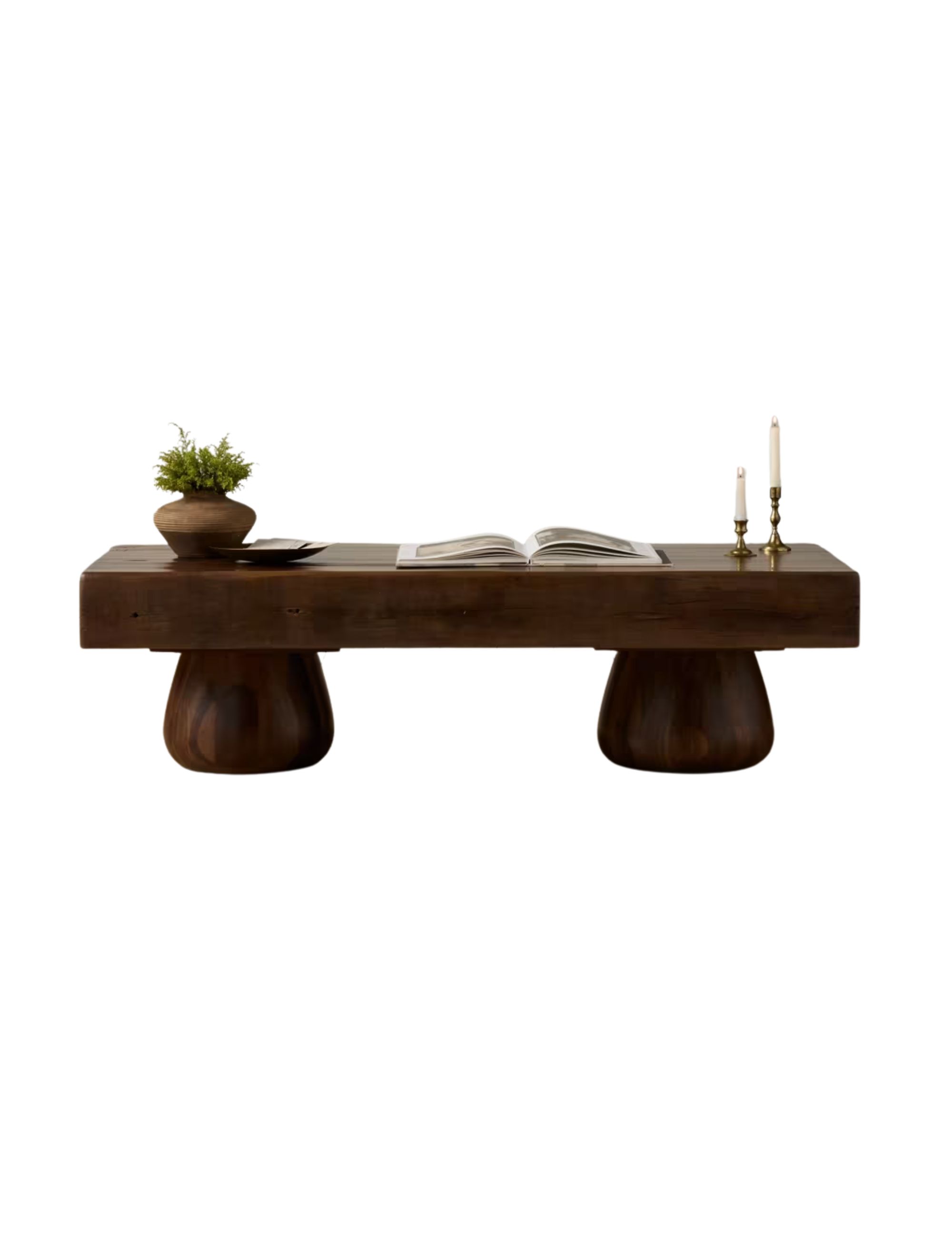 Joon Loloi, Orion Coffee Table - Reclaimed Umber Brown