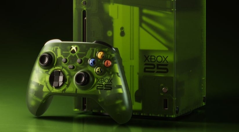 An Xbox appears in green.