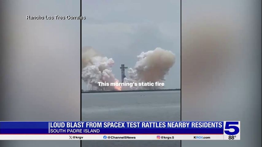 'People got into a panic': Reactions to shaking caused by static fire testing at Starbase