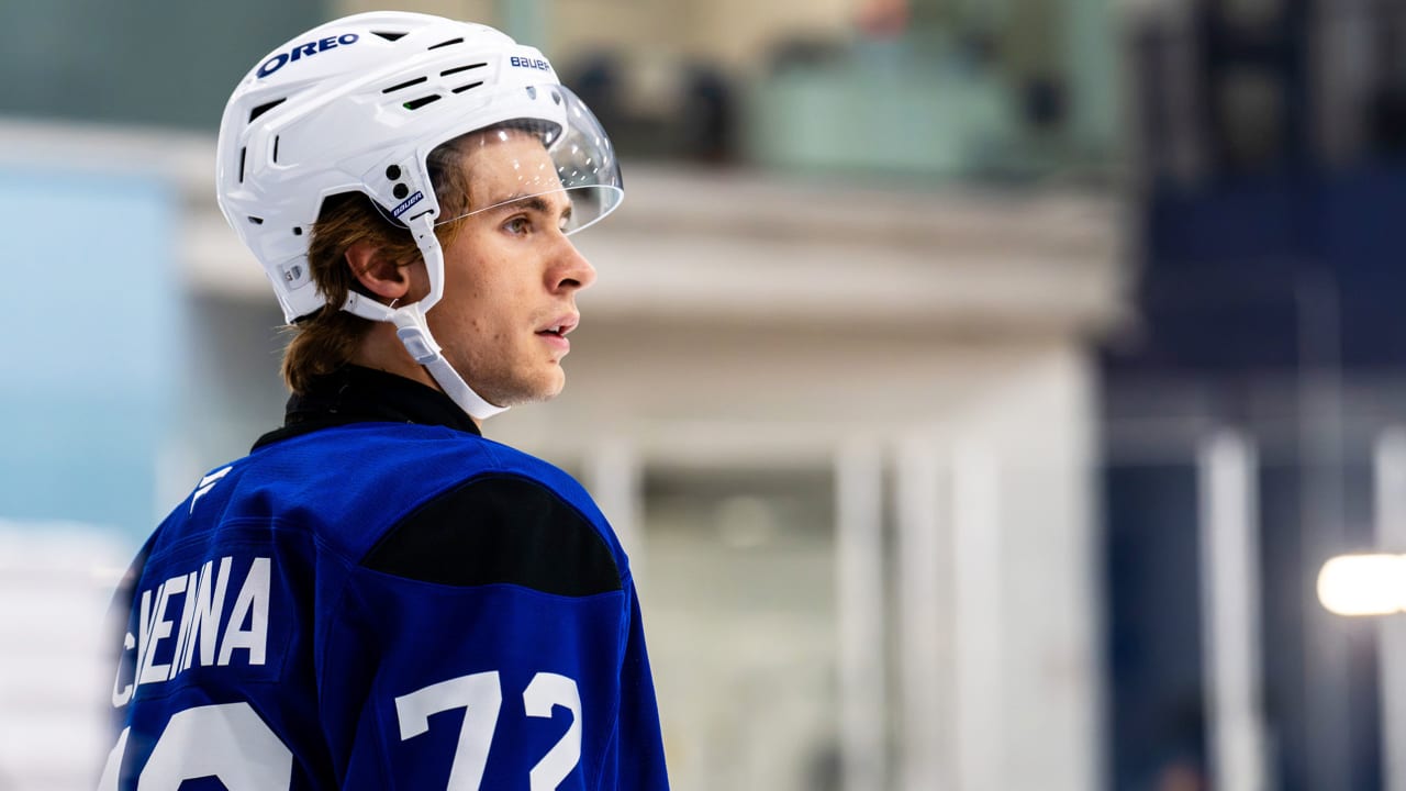 McKenna has ‘learned a lot’ practicing with Celebrini this offseason