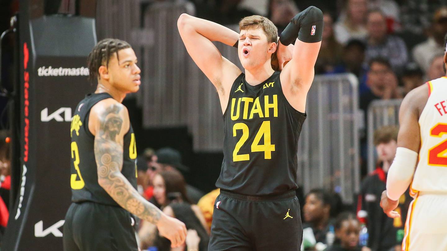 Former Utah Jazz center Walker Kessler.
