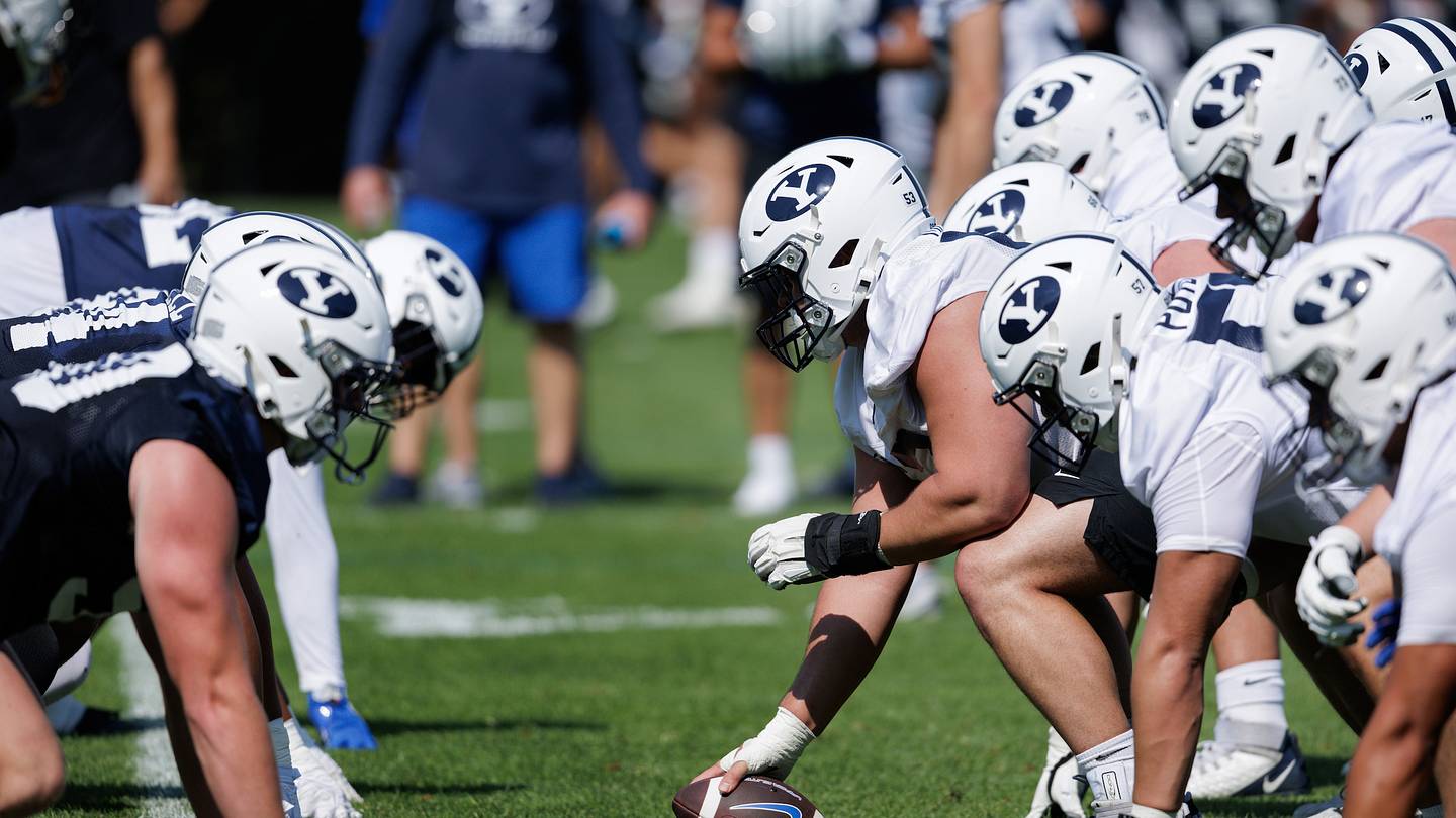 Notebook from the First Day of BYU Football Fall Camp