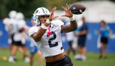 Observations From an Eventful Day at BYU Fall Camp Practice