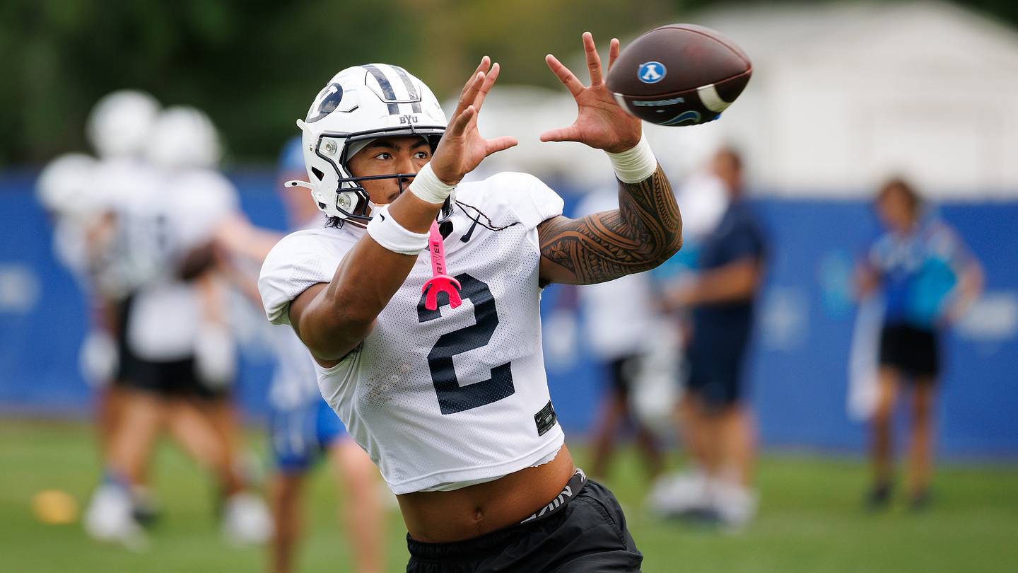 Observations From an Eventful Day at BYU Fall Camp Practice