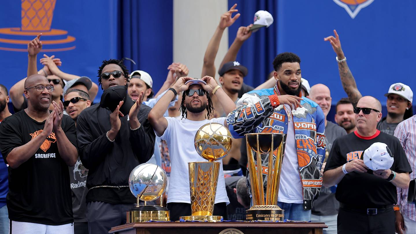 Knicks' Championship Parade, New York City Hall
