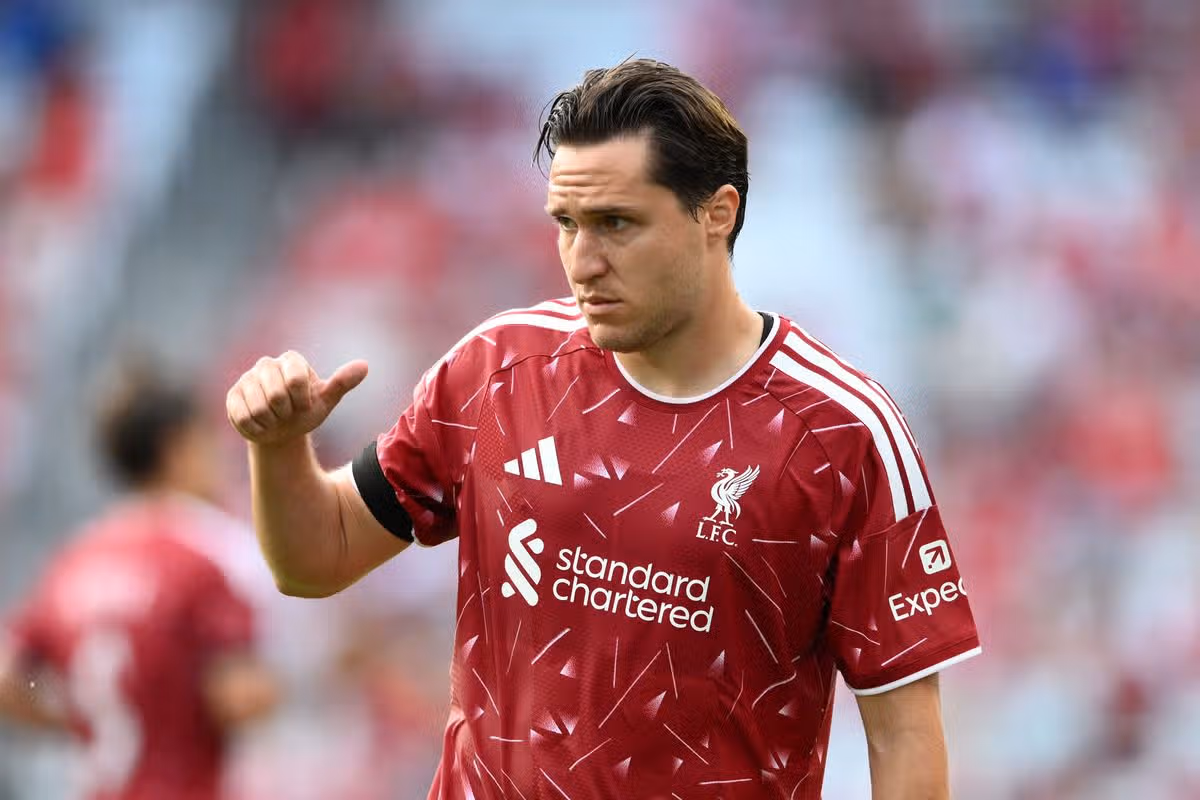 Federico Chiesa #14 of Liverpool during the second half of the pre-season friendly match between Liverpool FC and Sunderland AFC