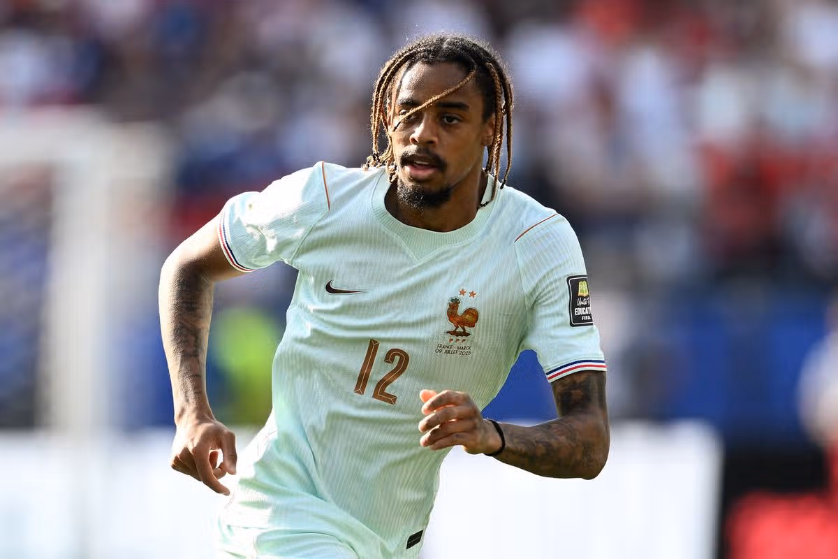 PSG and France winger Bradley Barcola.