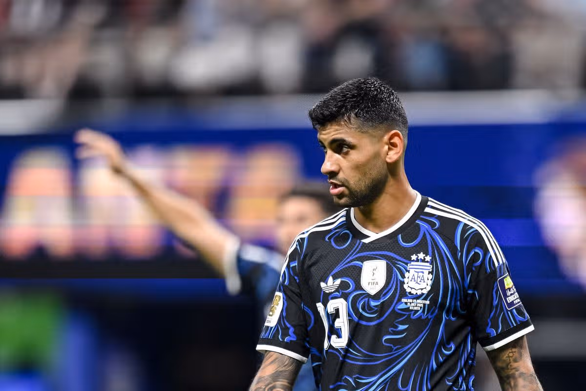Cristian Romero ofArgentina