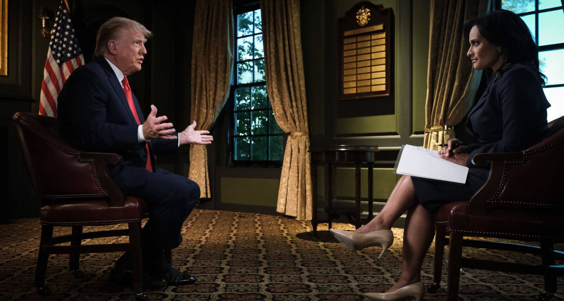 Trump slams NBC election comment; Treasury bars some reporters from G20