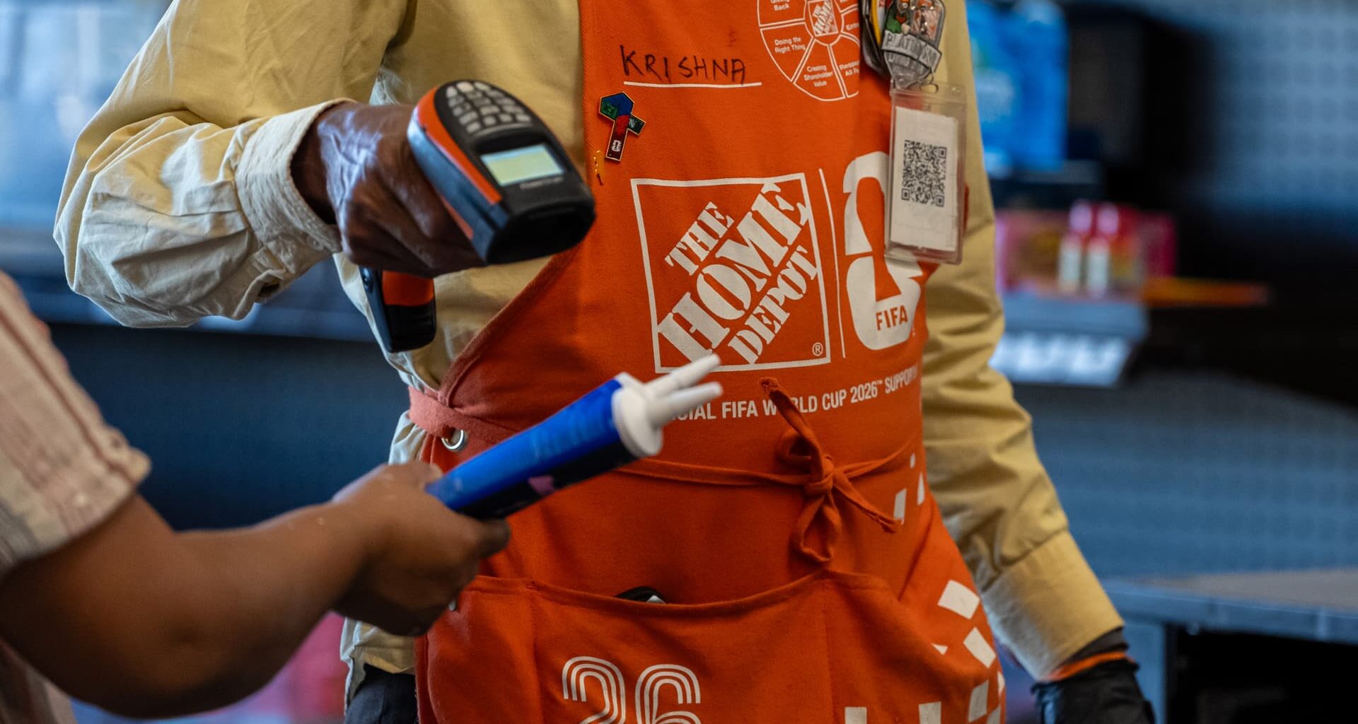 We upgraded Home Depot and raised our price target. It made the best of a terrible hand